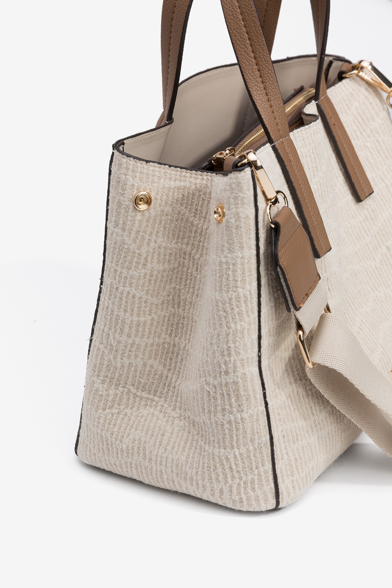 Mala City 3 Compartimentos Texturizada