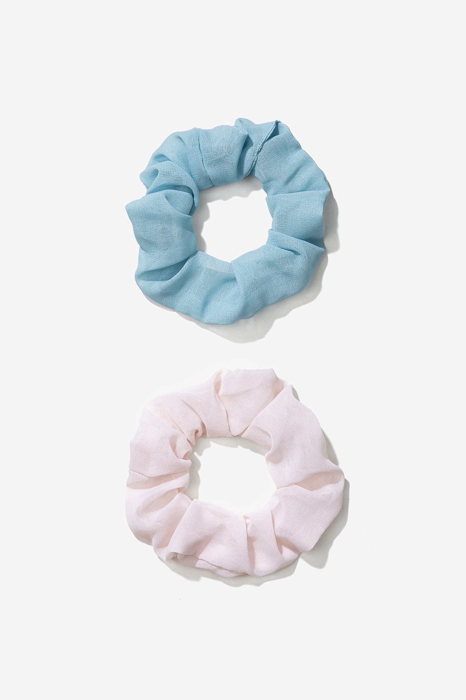 Pack of 2 Sheer Scrunchies