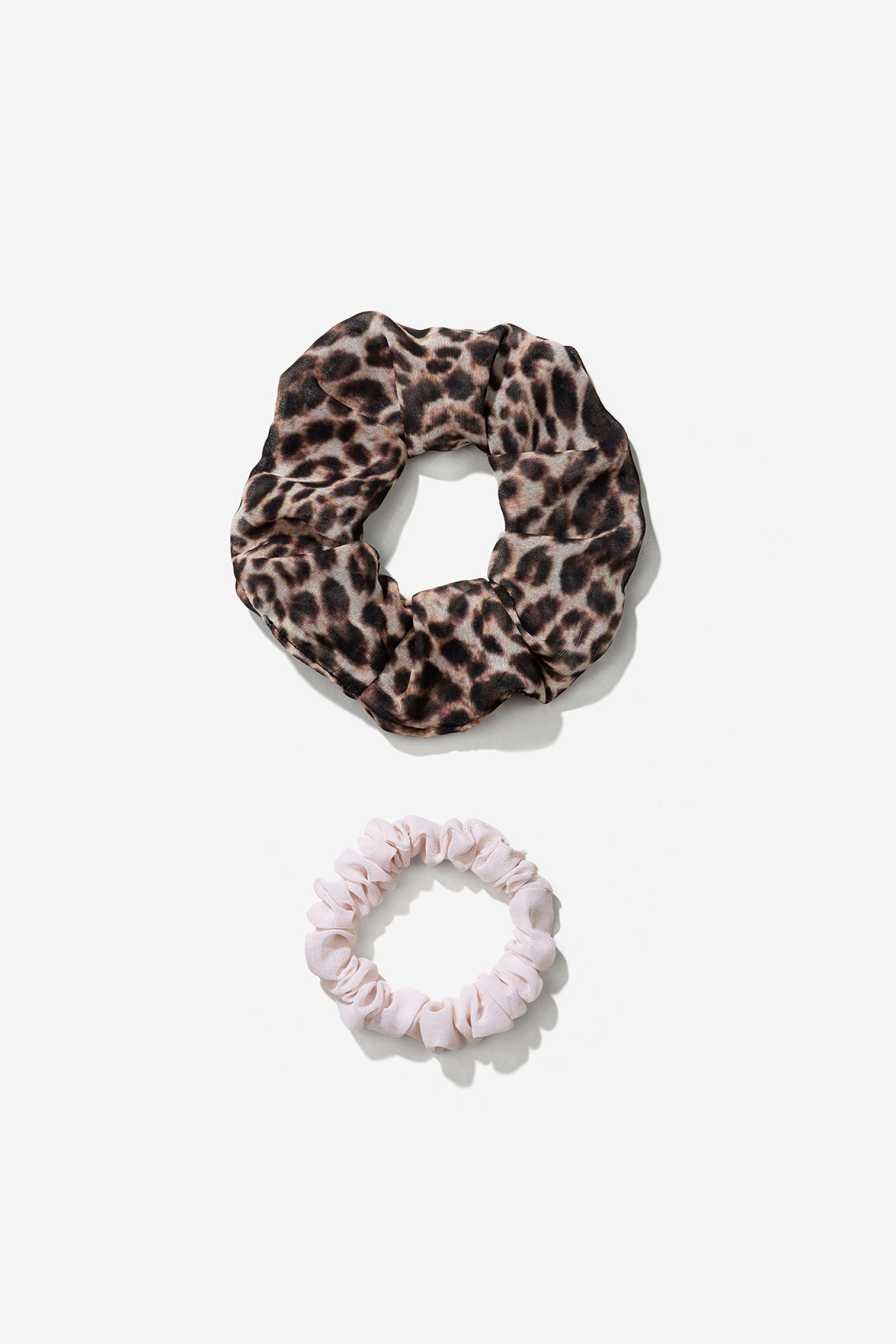 Pack de 2 Scrunchies Semitransparentes