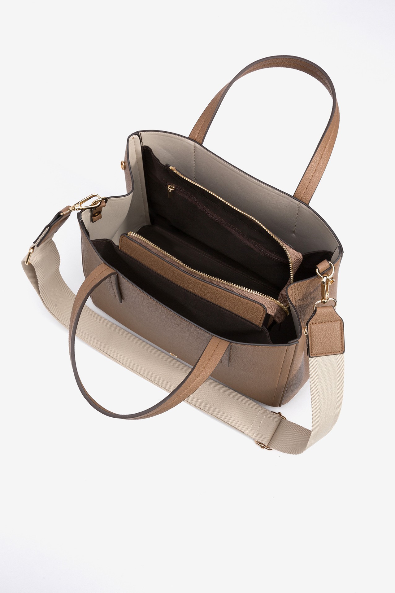 Mala City 3 Compartimentos Efeito Pele