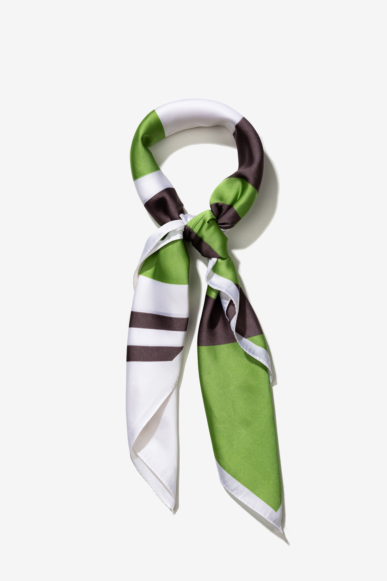 Bandana Acetinada Estampado Riscas