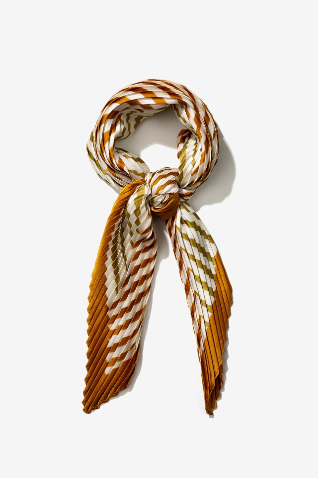 Bandana Plisada Estampada