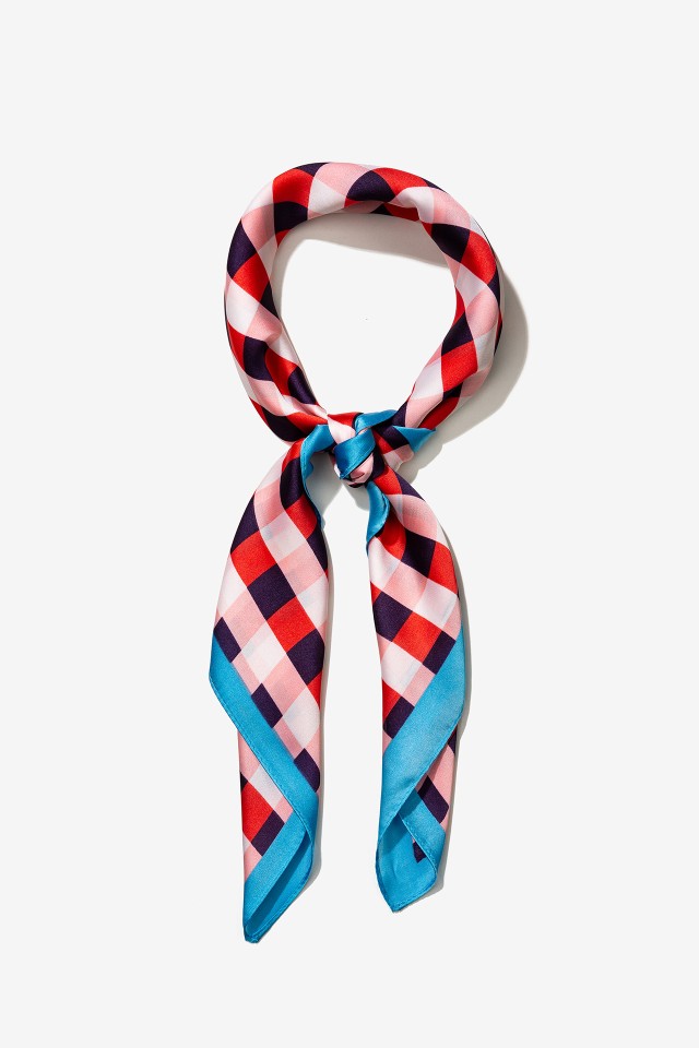 Bandana Estampado a Cuadros