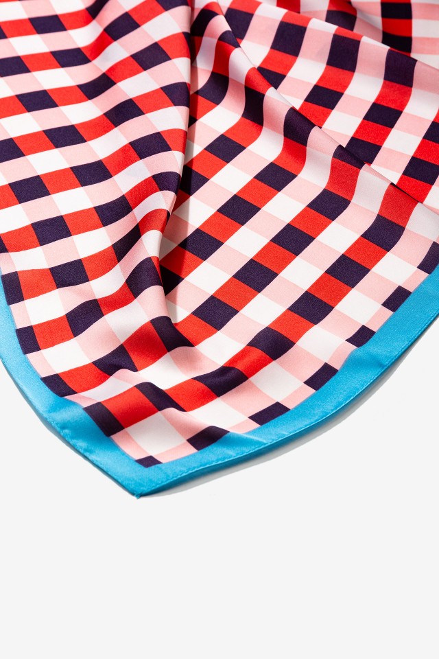 Bandana Estampado Xadrez Bandana Estampado Xadrez