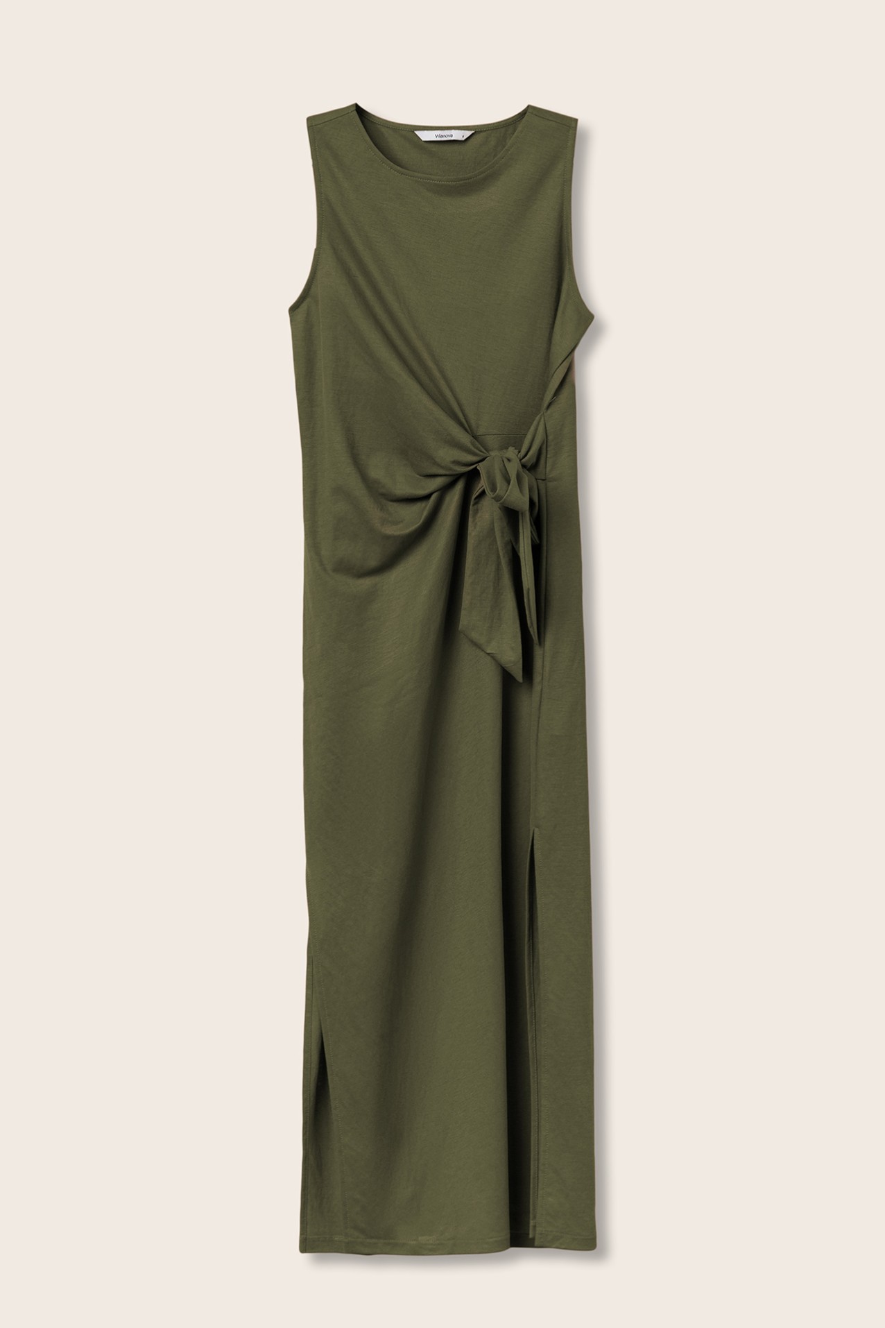 Vestido Midi com Amarrao