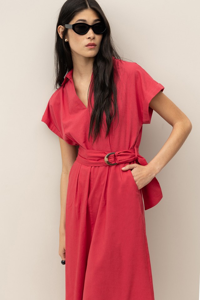 Midi Shirt Dress