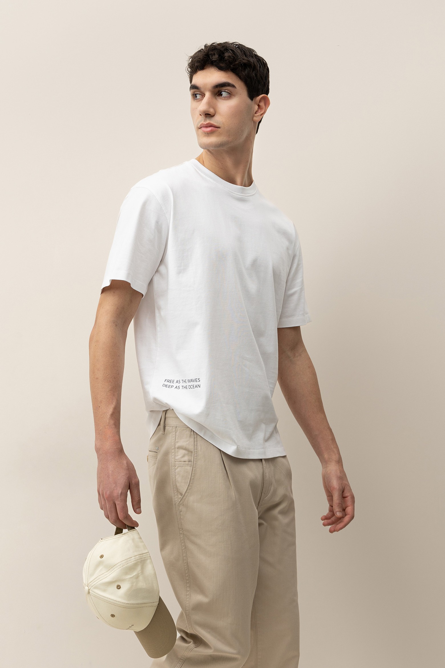 T-shirt Relaxed com Patch Estampado