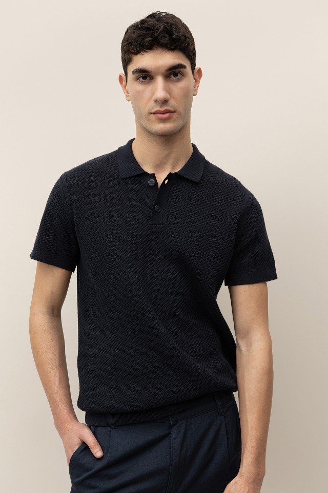 Regular Fit Knitted Polo