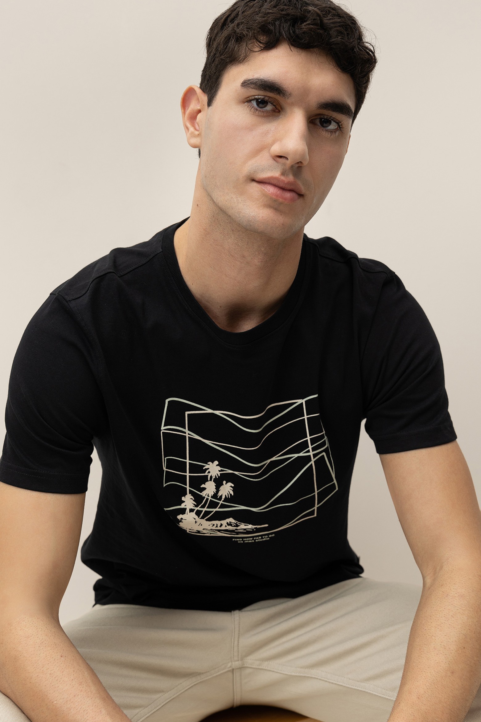 T-Shirt Regular Estampada