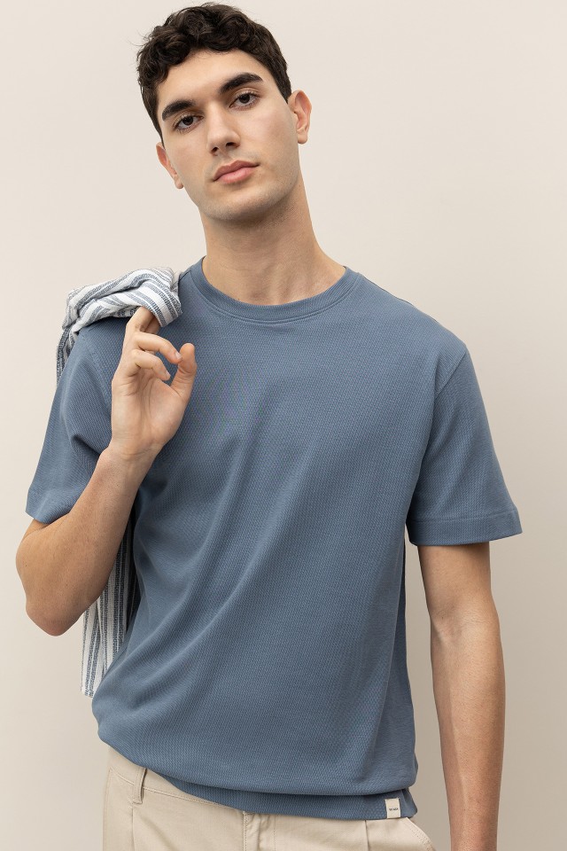 Piqu Knit T-Shirt