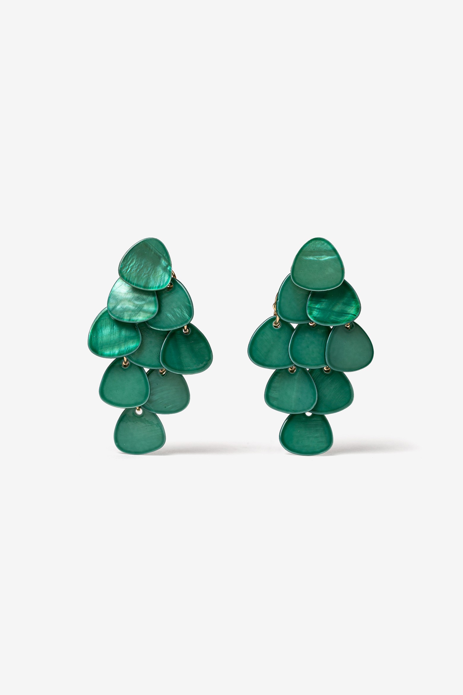 Long Mother-of-Pearl Earrings