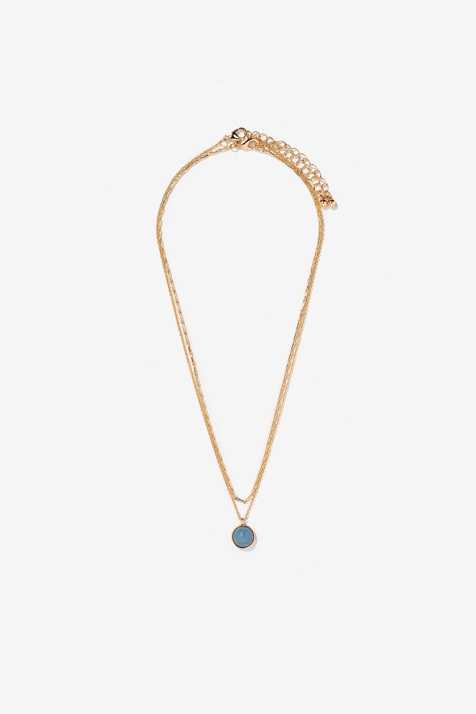 Acrylic Pendant Necklace Set