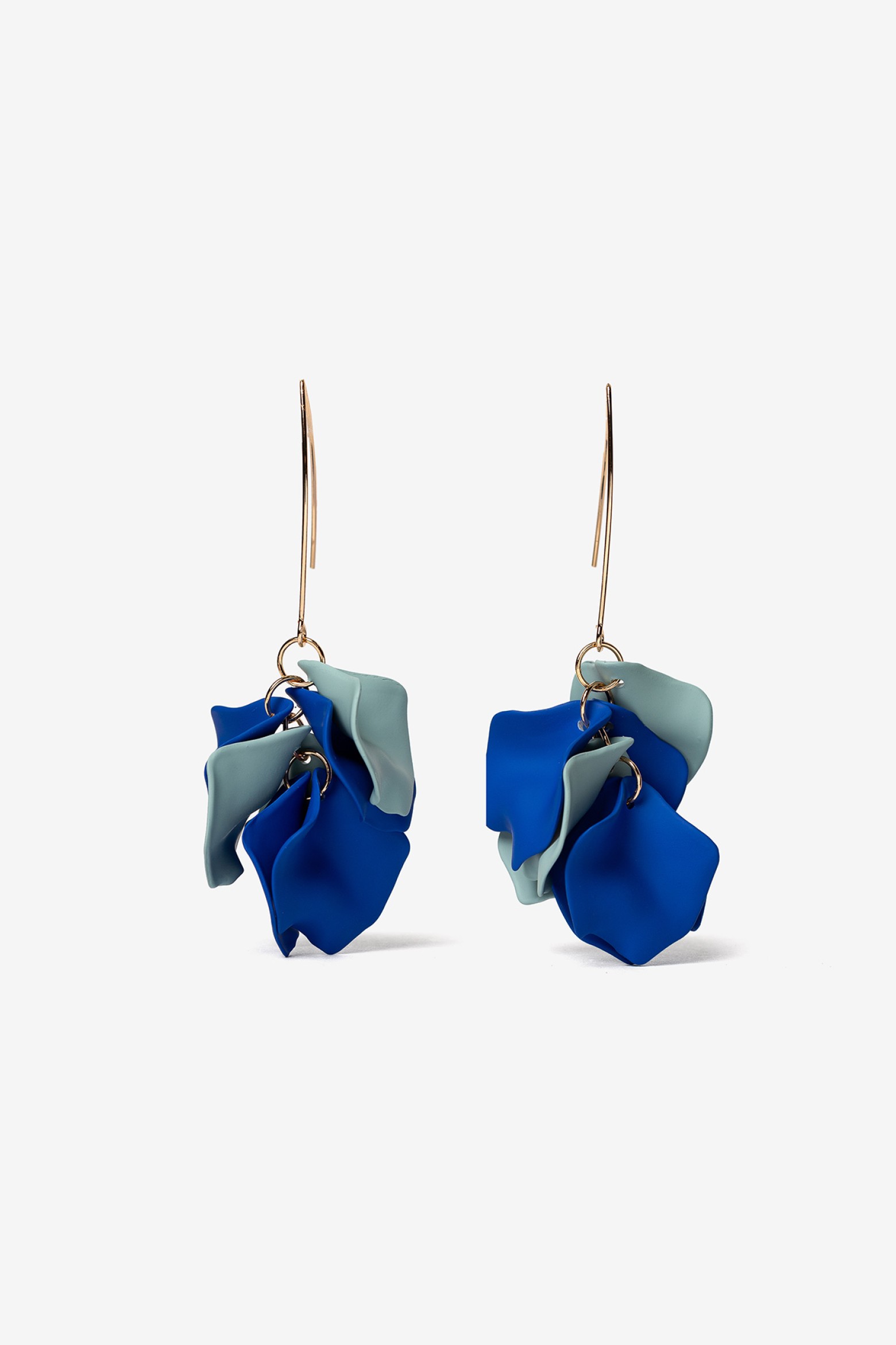 Matte Petal Hook Earrings