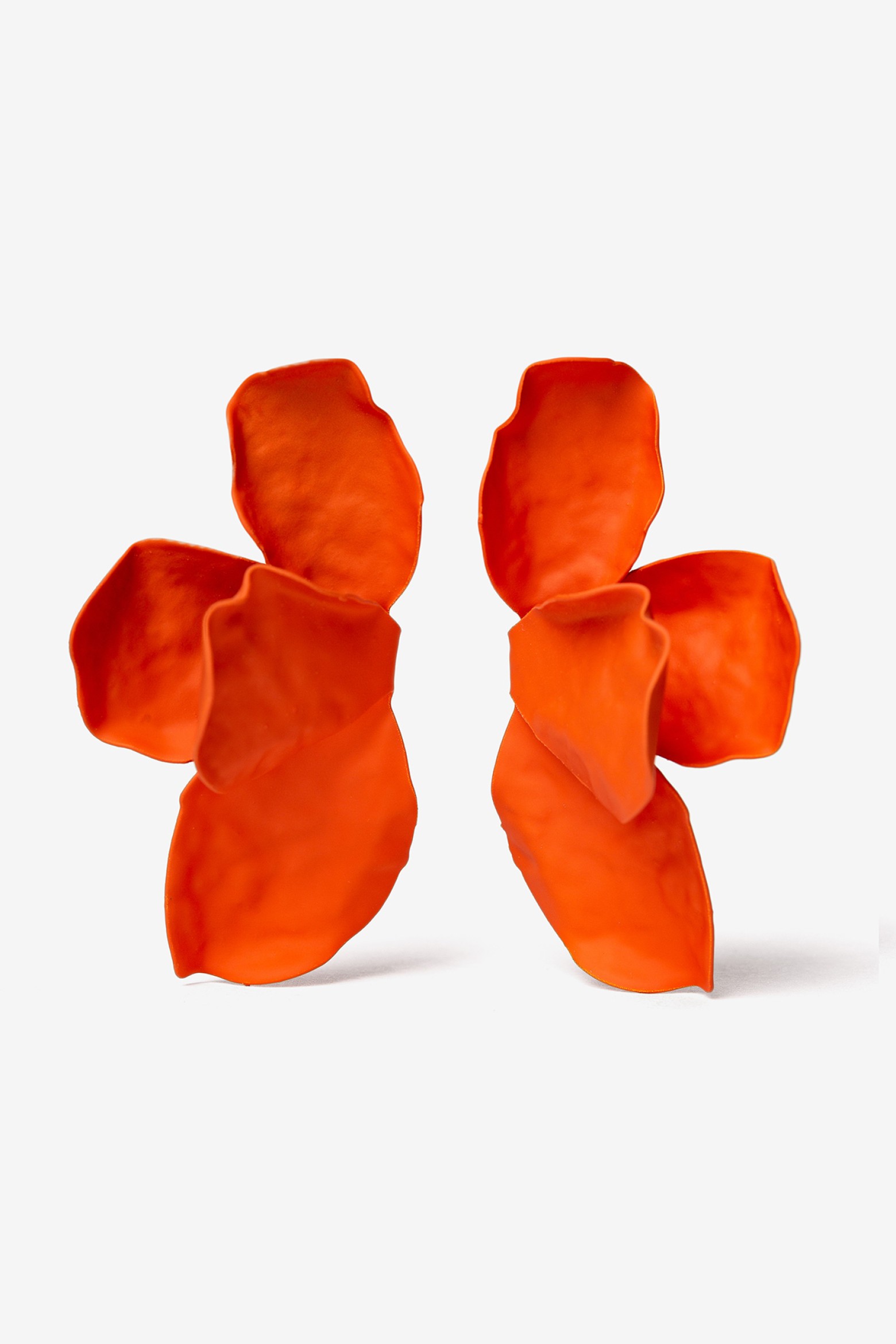 Matte Petal Earrings