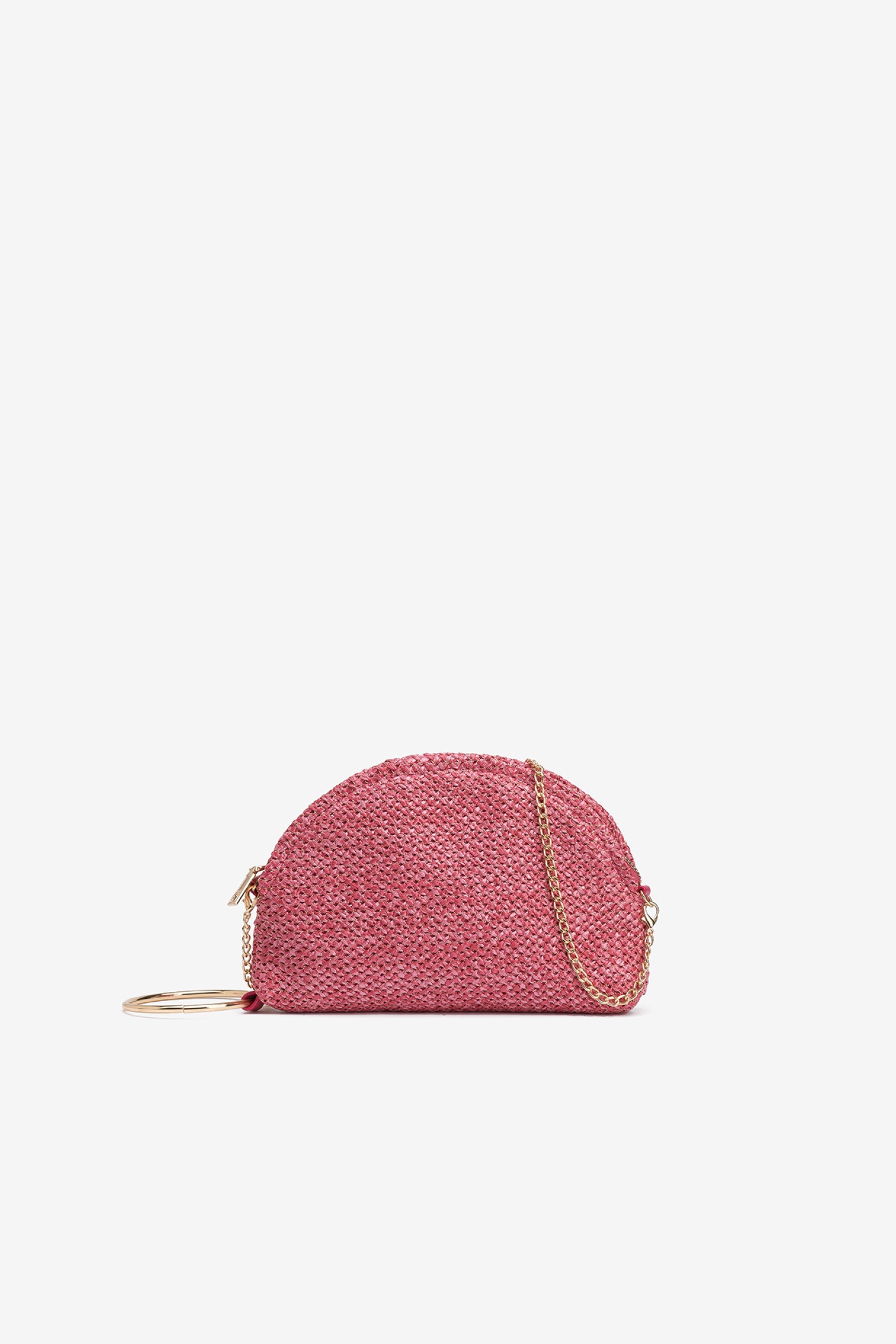 Clutch Curva Efeito Palha