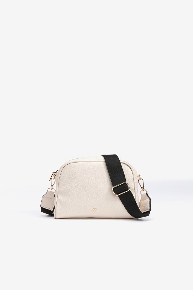 Faux Leather Crossbody Bag