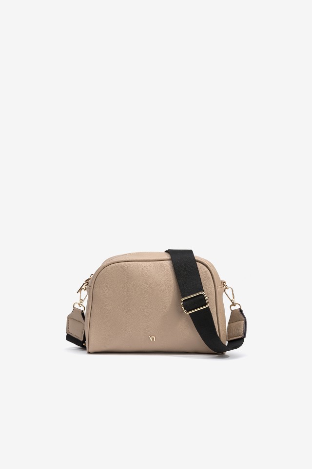Faux Leather Crossbody Bag