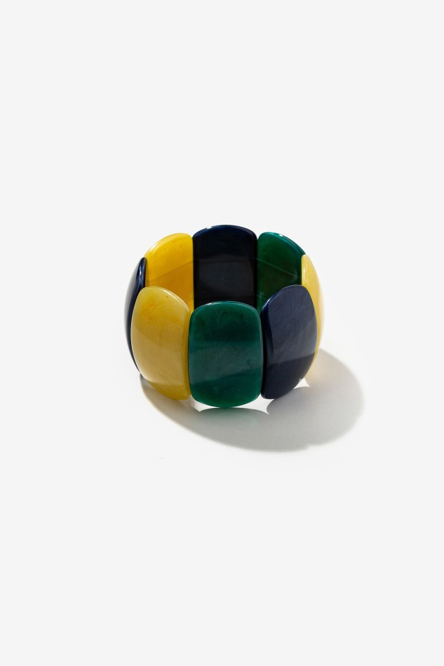 Pulseira Contas Acrlicas