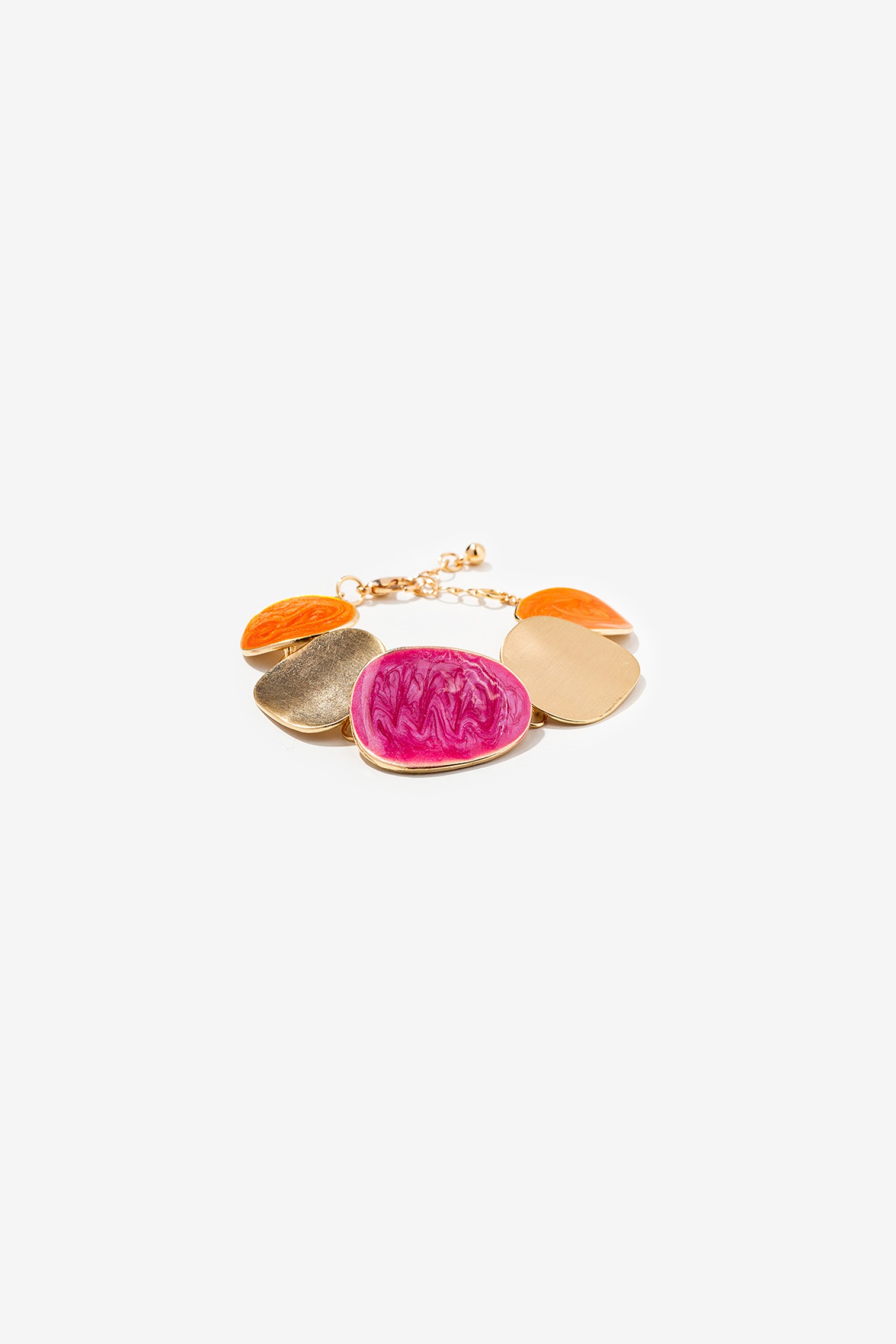 Tricolor Enamel Bracelet