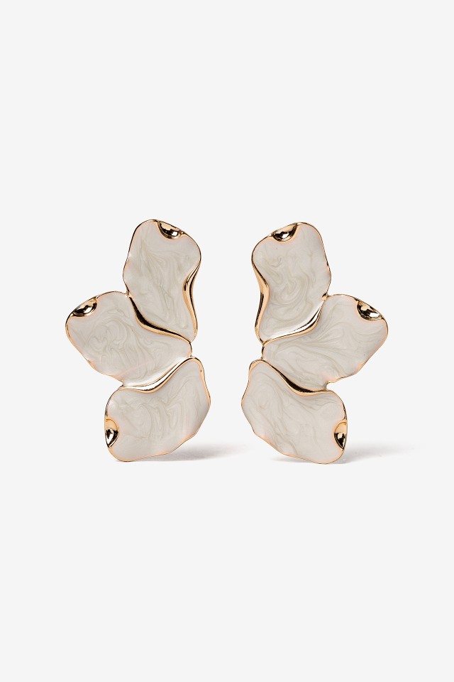 Pendientes Ptalos Esmaltados