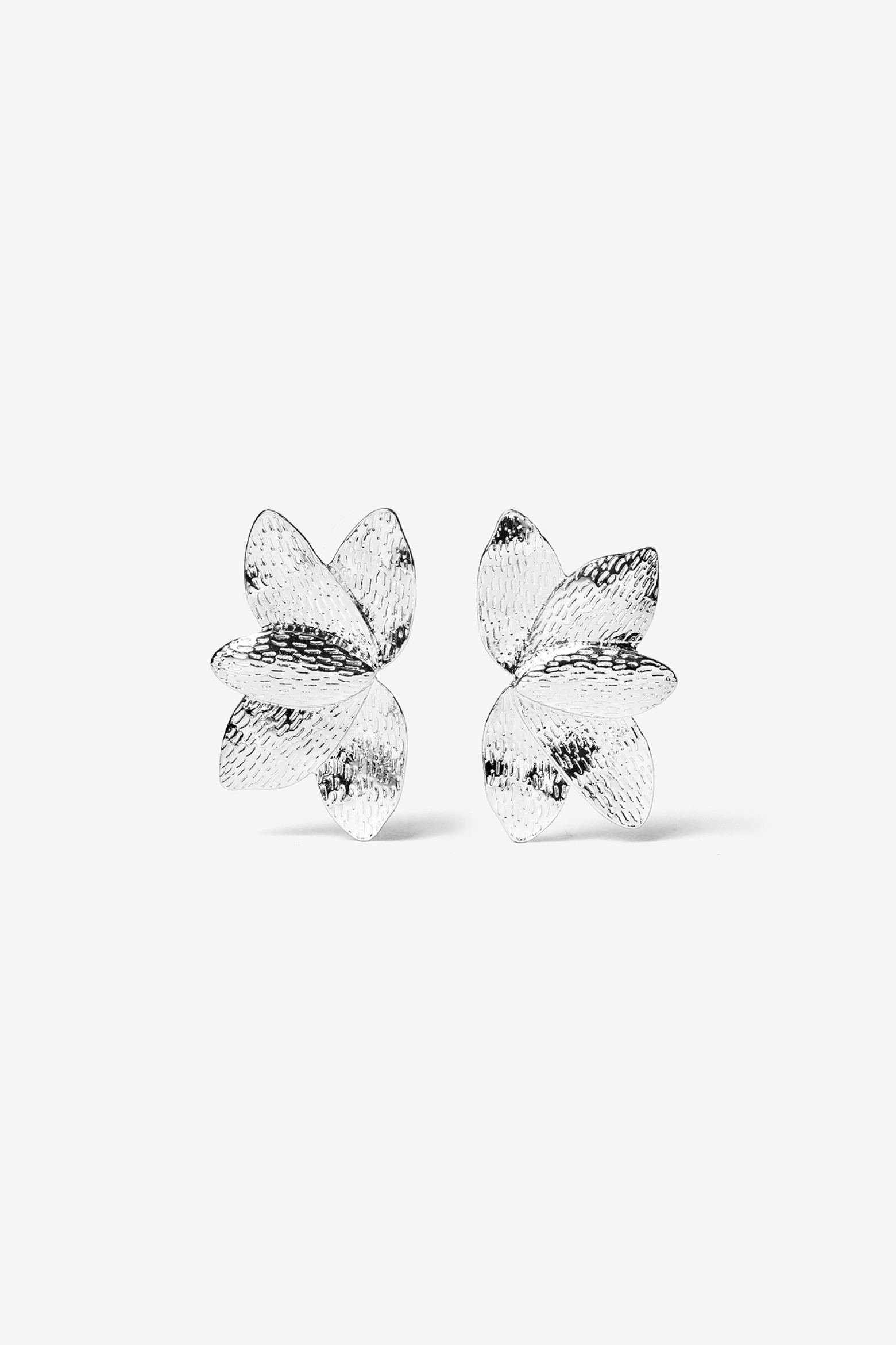 Textured Metallic Earrings