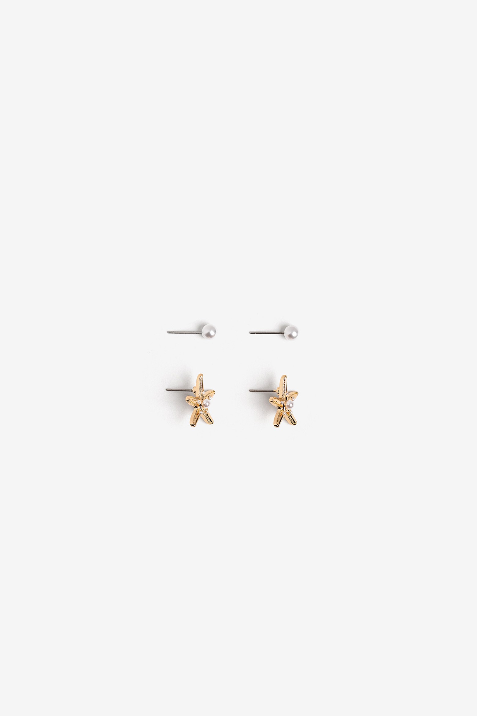 Pack of 2 Starfish Earrings
