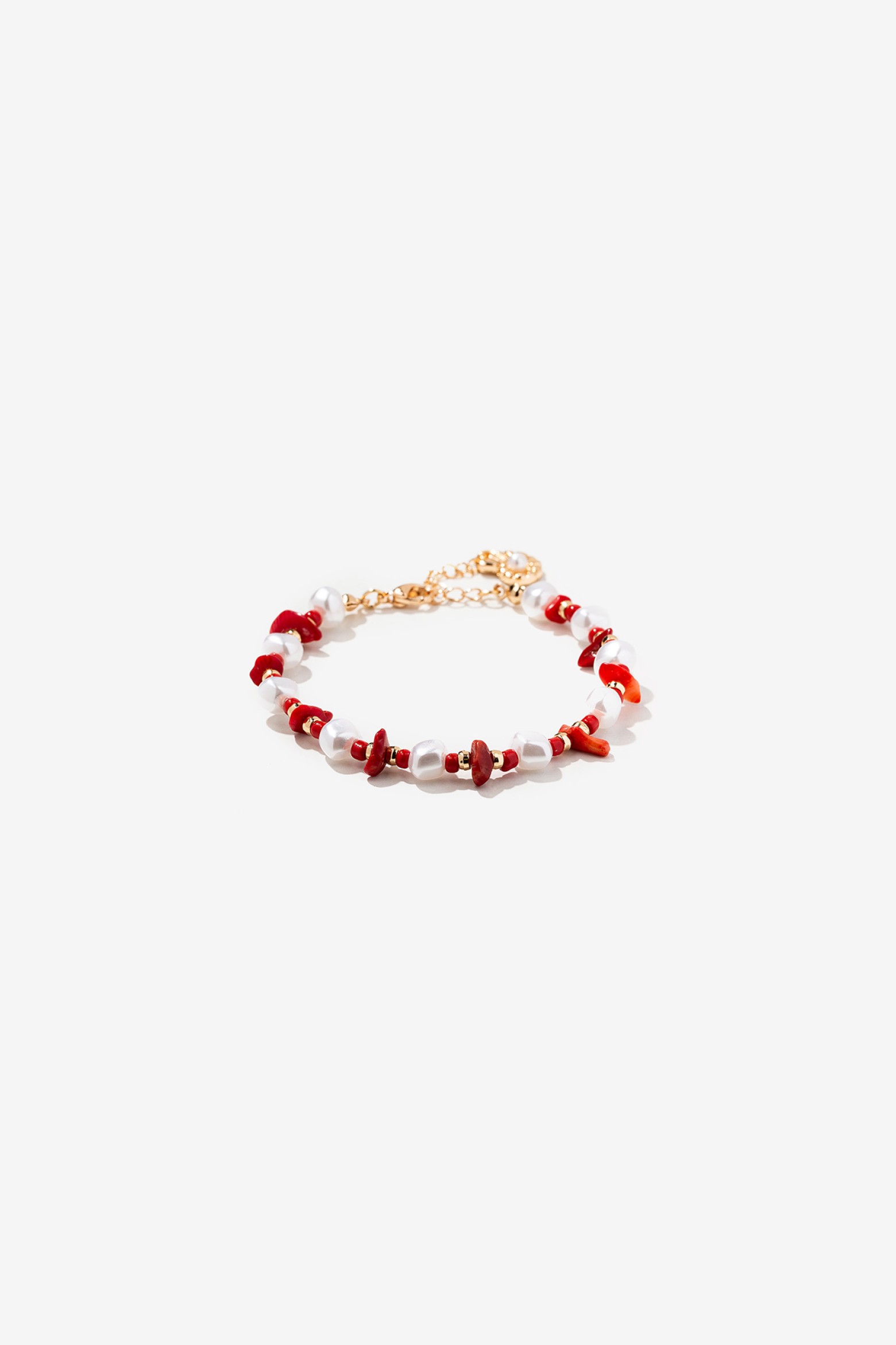 Mother-of-Pearl Bead Bracelet