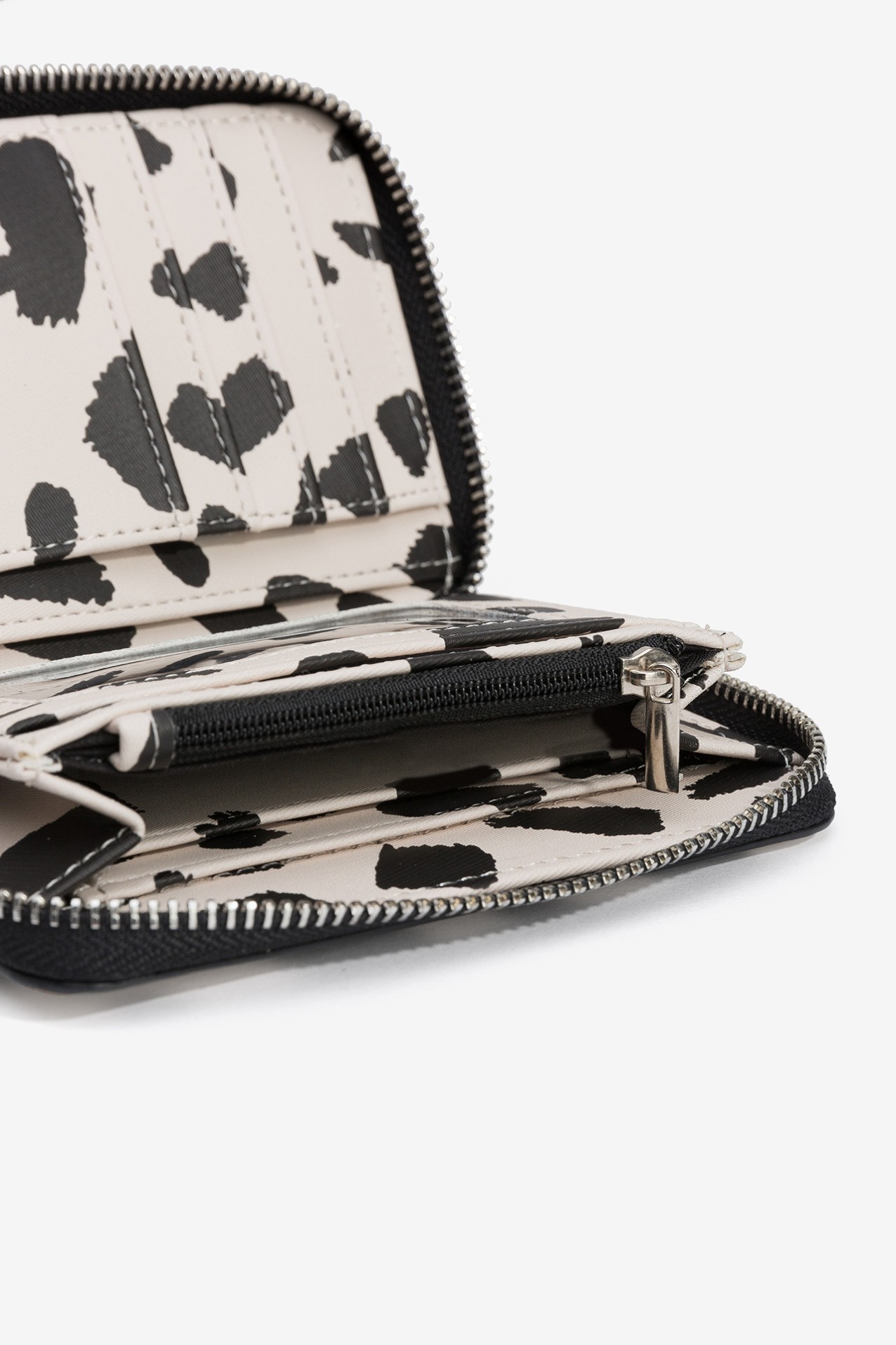 Porta-Moedas Efeito Nylon Estampado