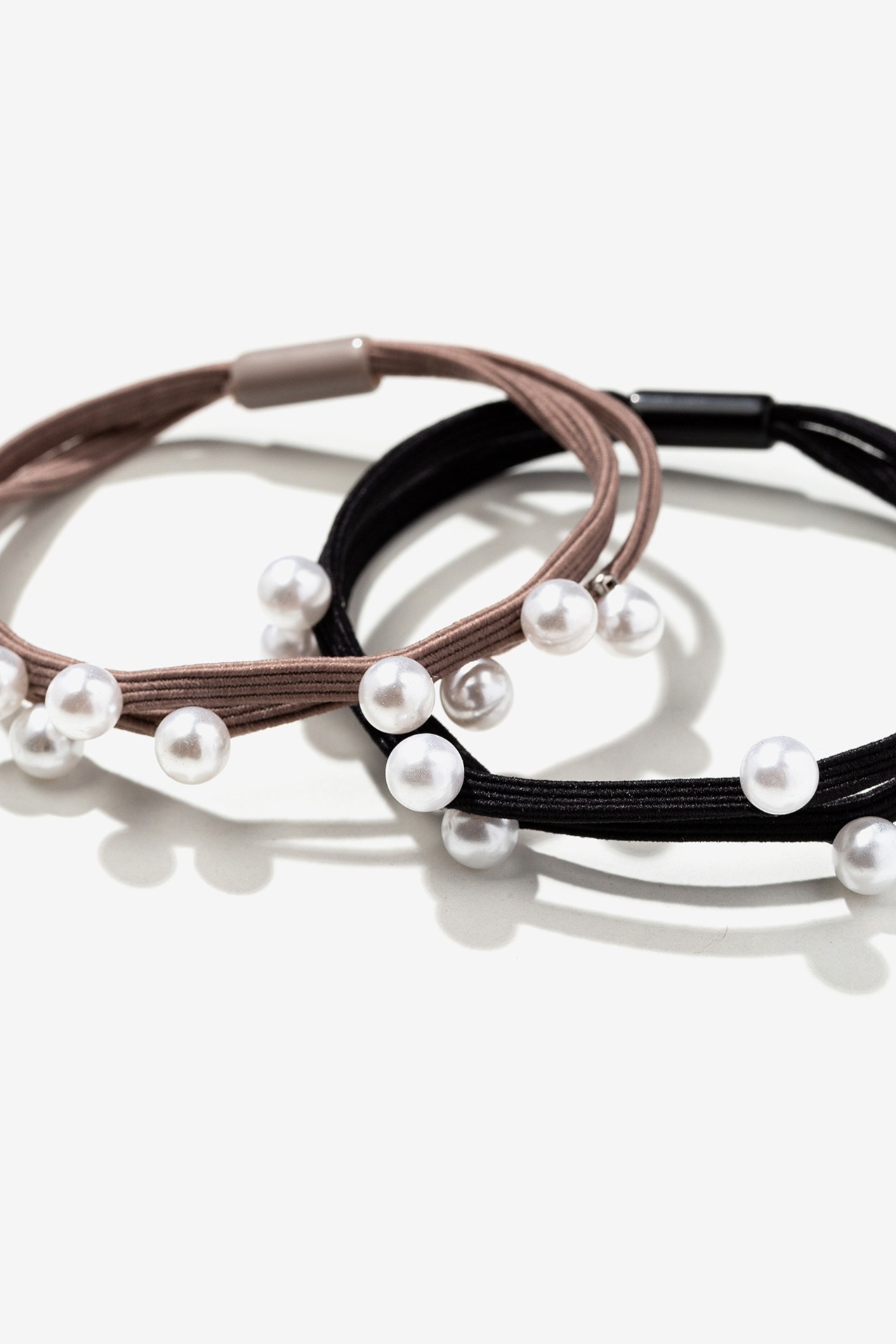 Pack of Elastic Bands with Pearl Effect