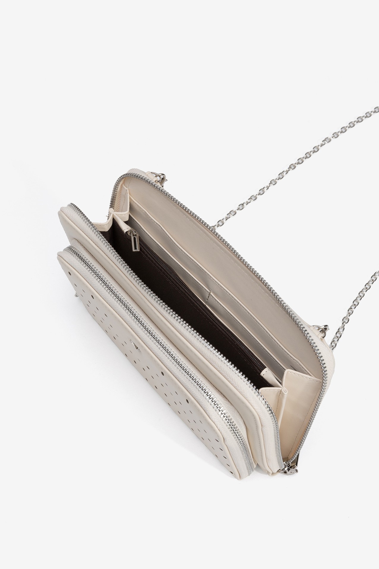 Porta-Moedas Efeito Pele Perfurada