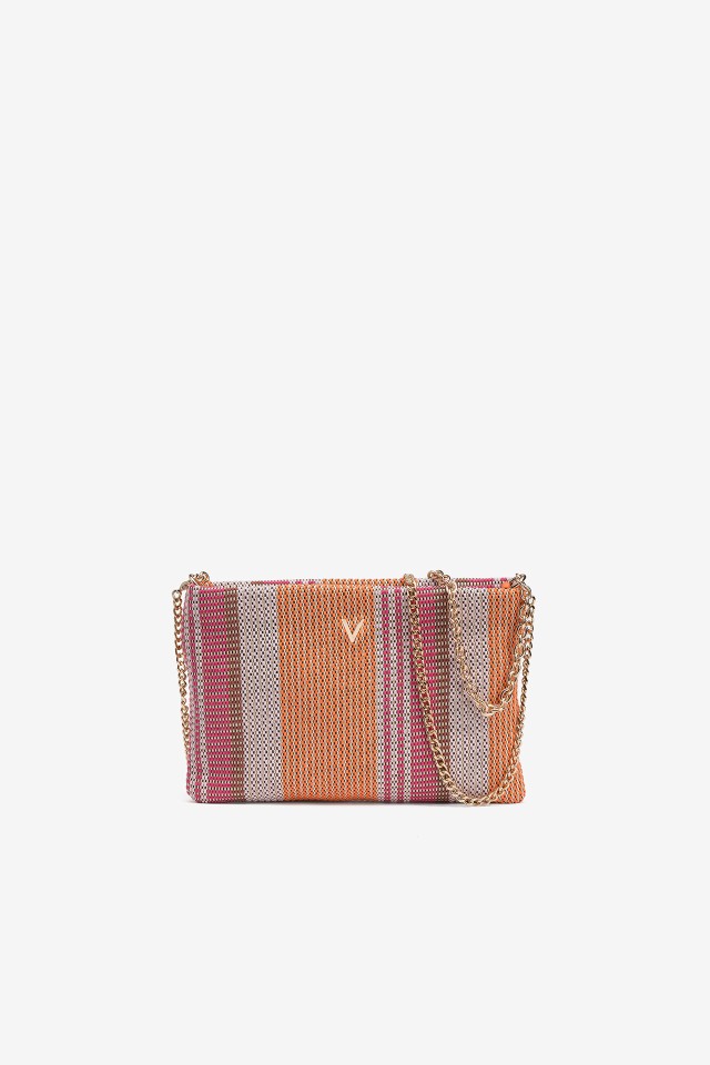 Mala Tiracolo Efeito Pele Perfurada