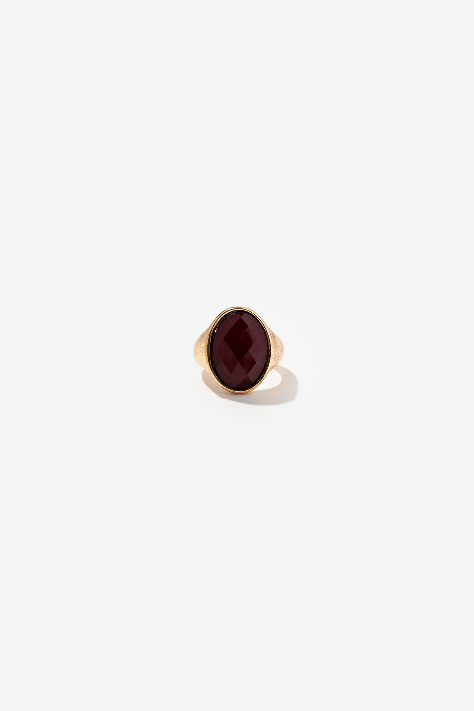Oval Stone Ring