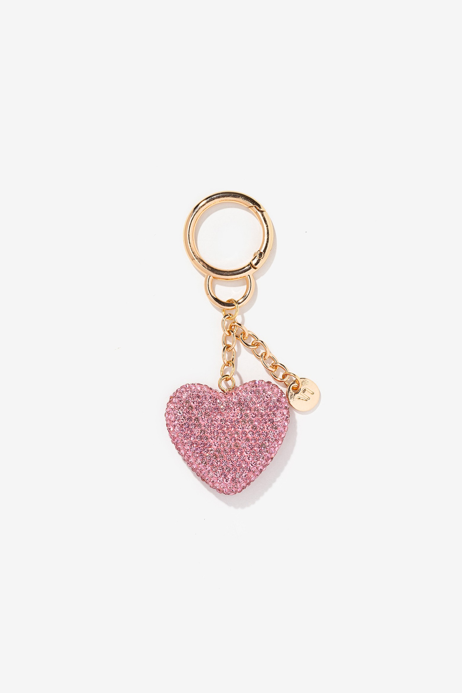 Heart Charm Keychain