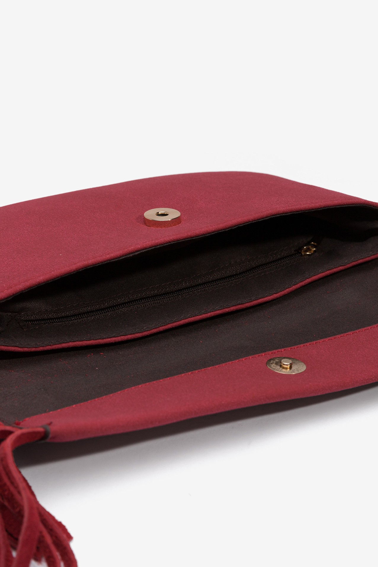 Mala Tiracolo com Franjas de Camura