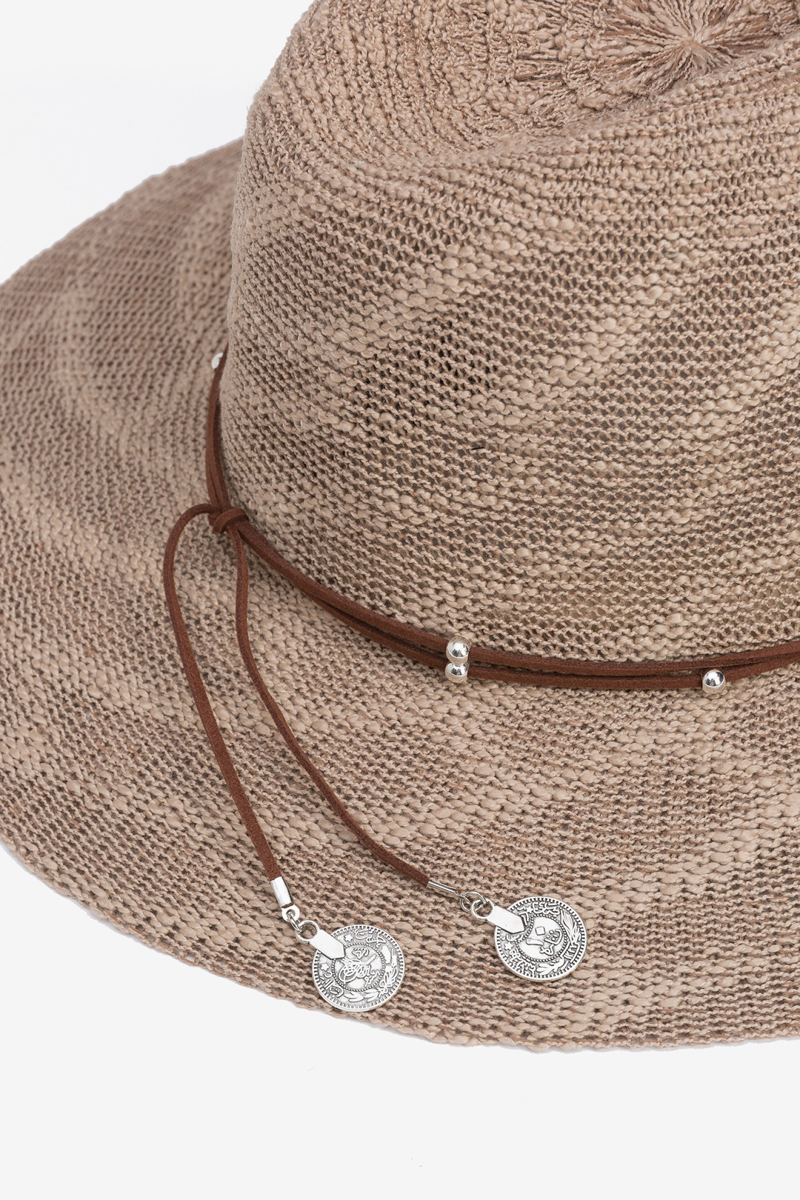 Straw-Effect Panama Hat