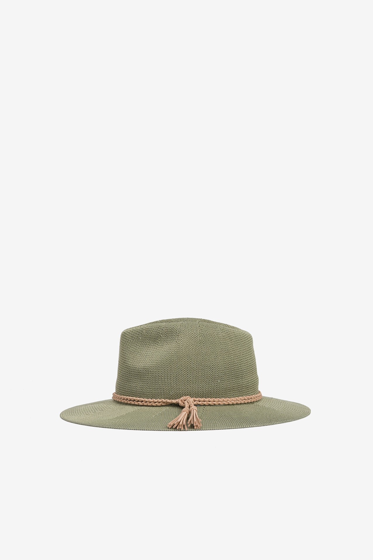 Panama Hat with Braided Cord