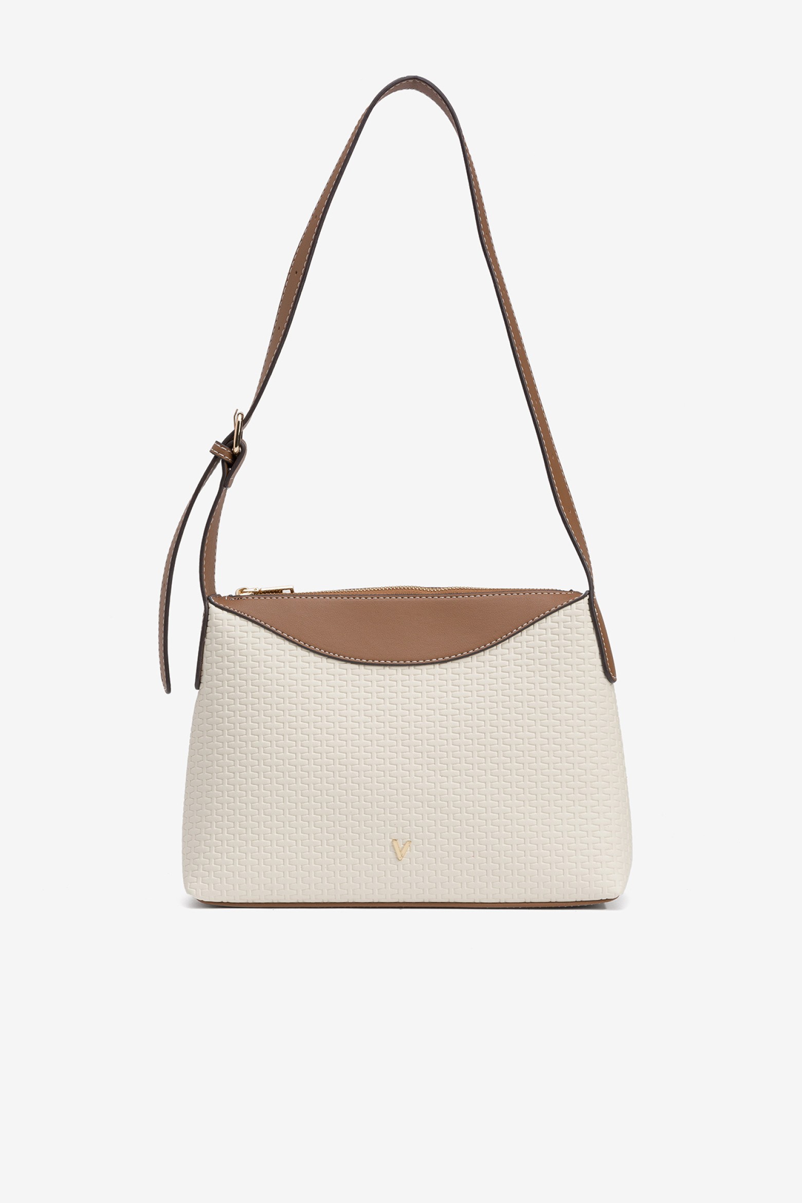 Mala de Ombro Bicolor com Fivela