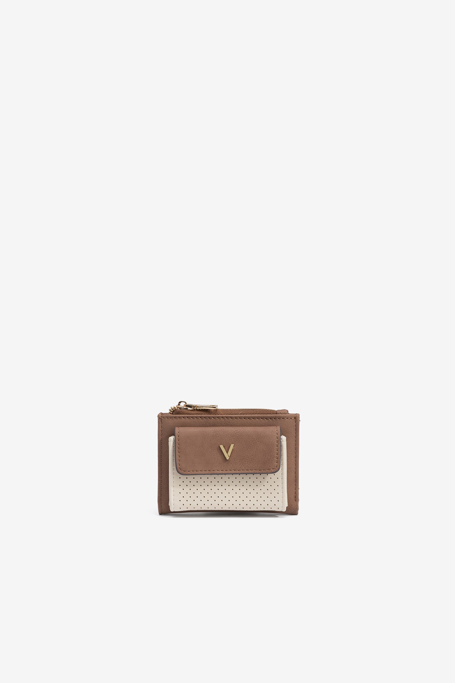 Monedero con Bolsillo Bicolor