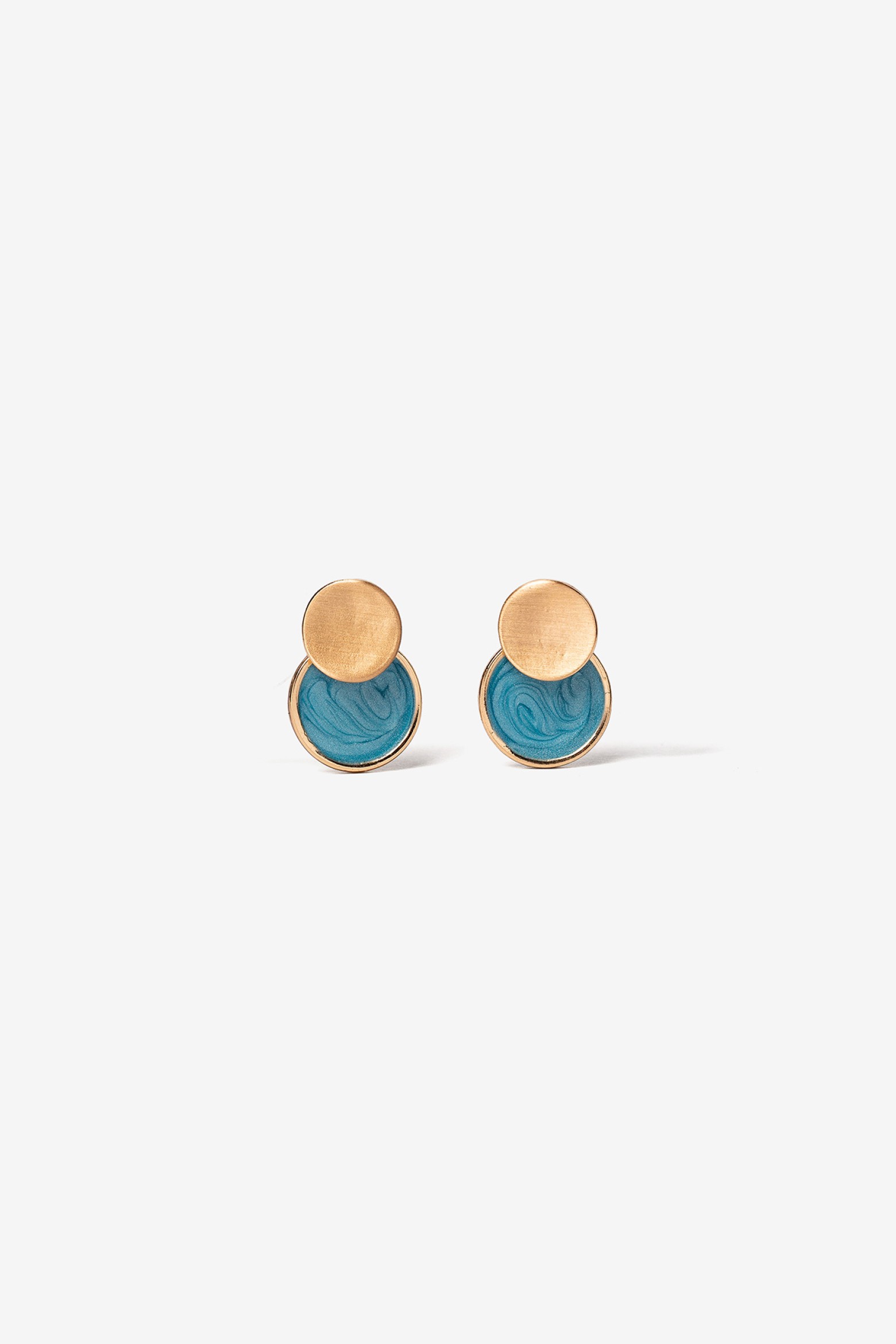 Enamel Drop Earrings