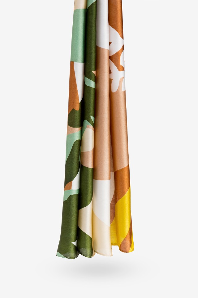 Printed Square Scarf