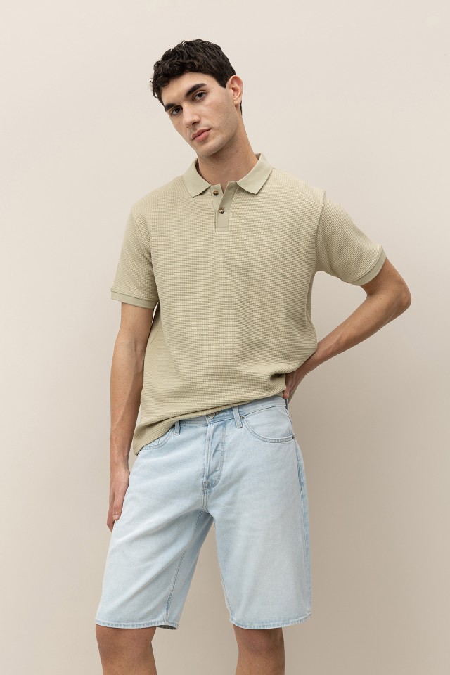 Pantalones Cortos Jeans Regular Fit