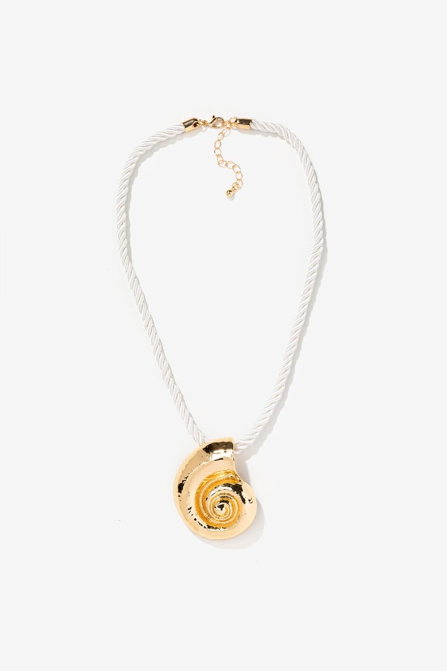 Colar Maxi com Concha