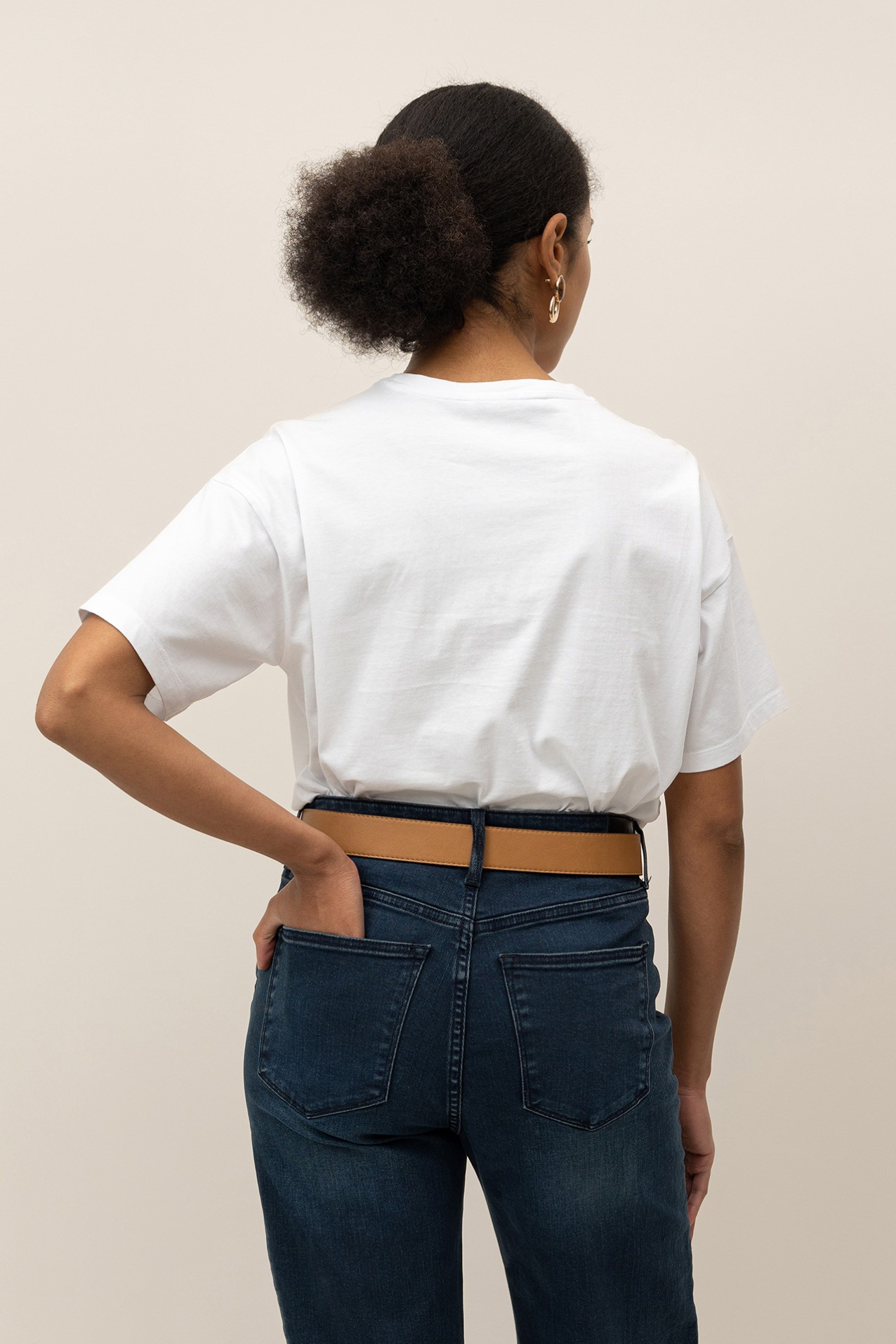 T-Shirt Bordada com Missangas