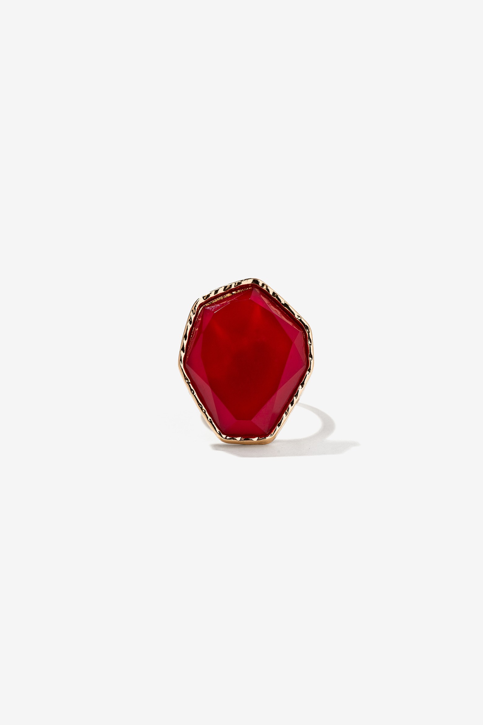 Ring with Irregular Stone
