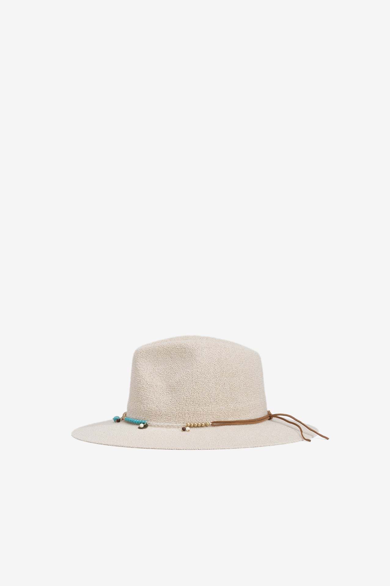 Panama Hat with Beads