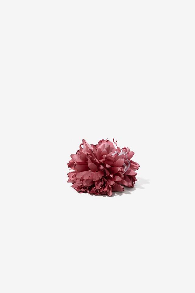 Satin Flower Hair Clip
