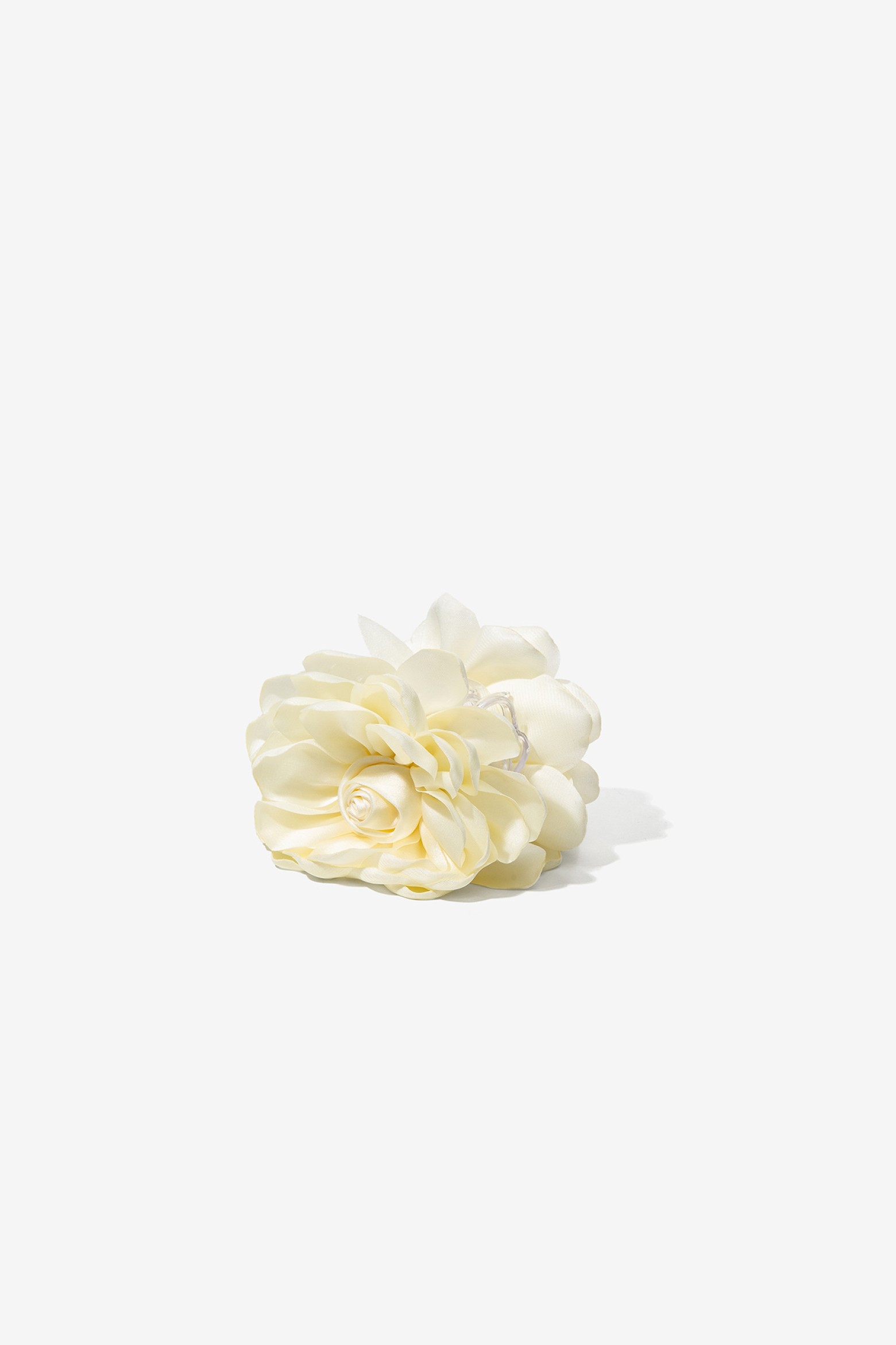 Satin Flower Hair Clip