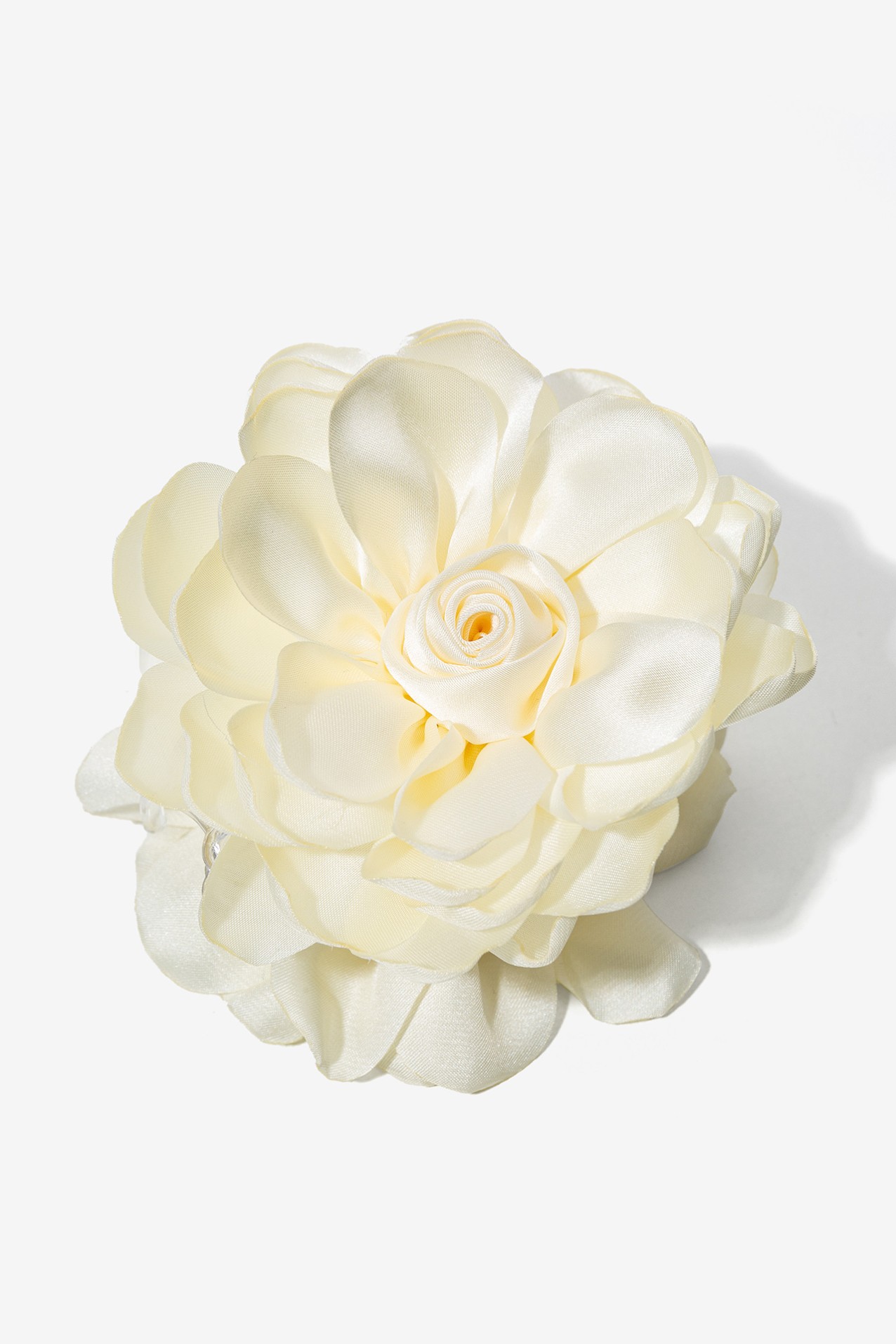 Satin Flower Hair Clip