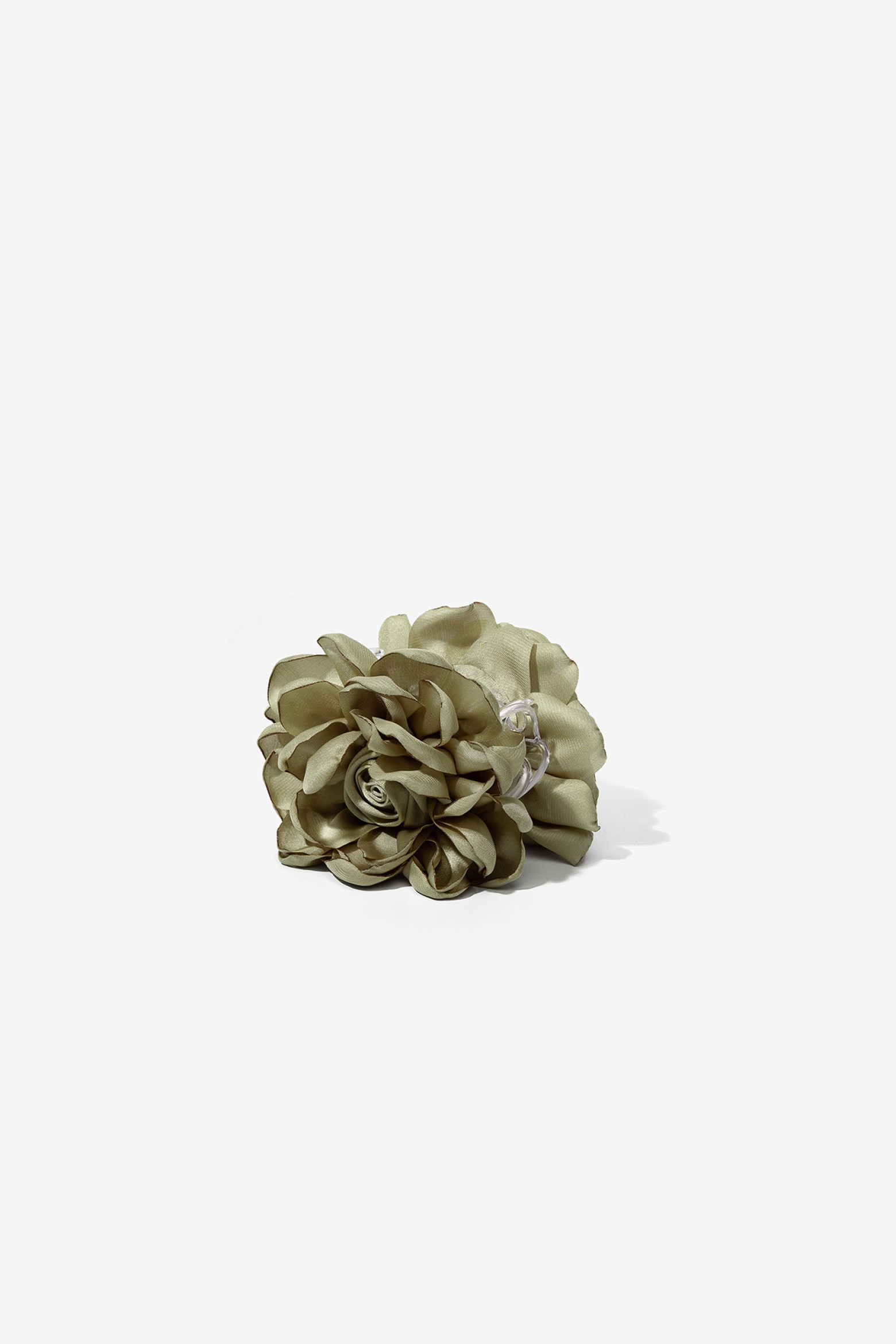 Satin Flower Hair Clip