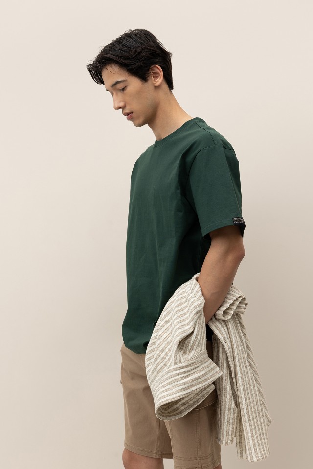 T-Shirt Relaxed com Patch